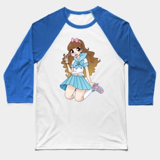 Sailor Girl Baseball T-Shirt